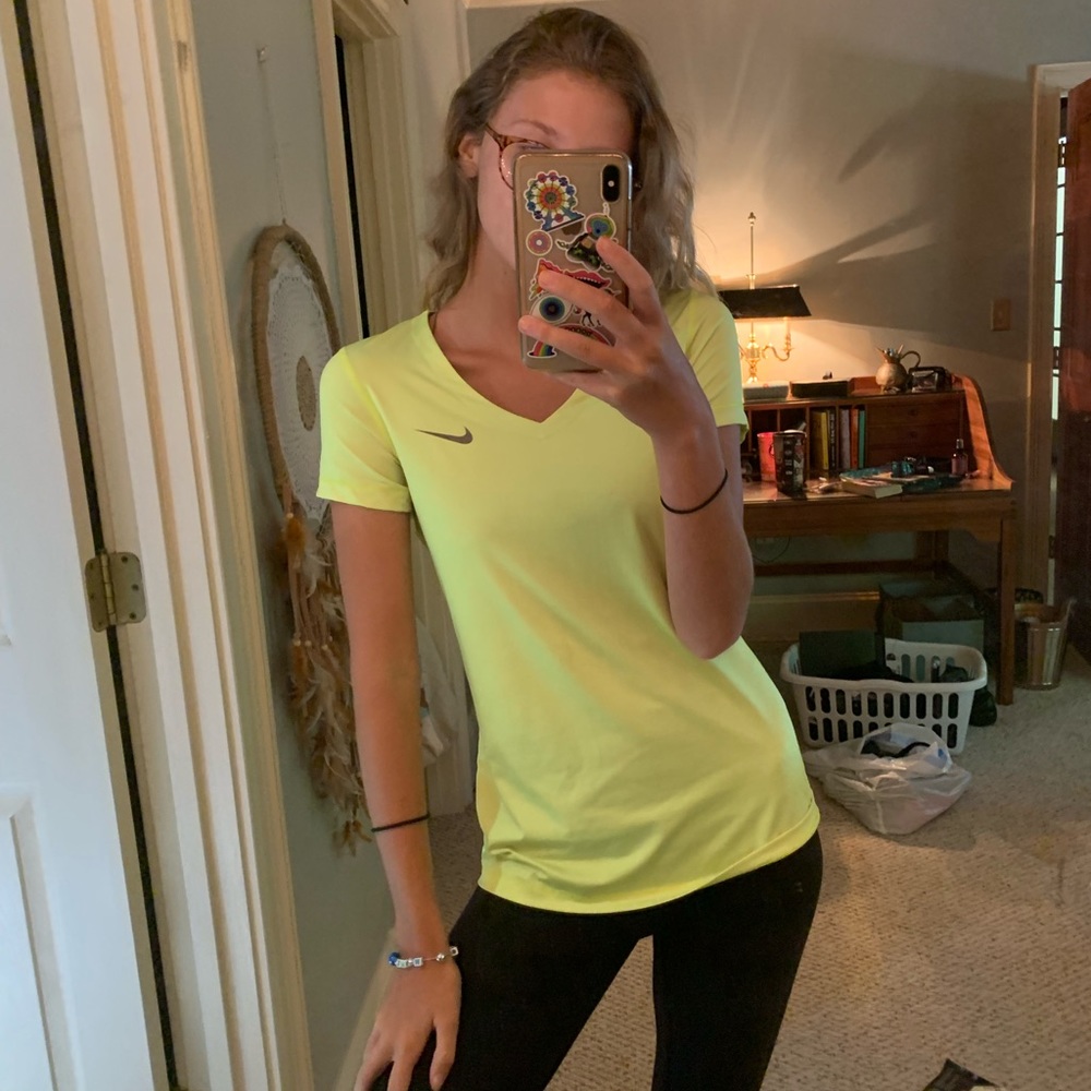 Neon Nike top